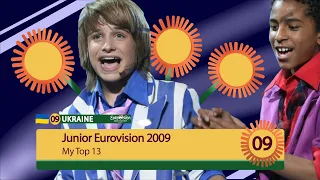 Junior Eurovision 2009 | My Top 13