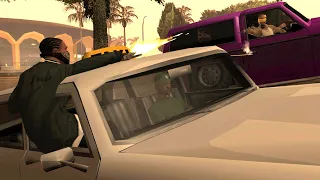 GTA San Andreas - End Of The Line but with Rainbomizer Mod!