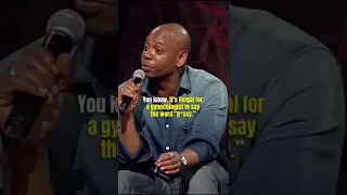 Dave Chappelle Man Should Not Be Gynecologists #shorts