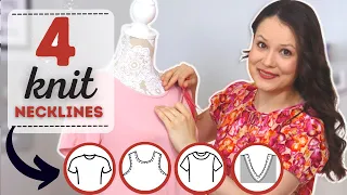 HOW TO finish KNIT necklines? 4 techniques you need to try!