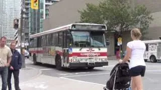 Toronto TTC 1996 Orion V Buses Operating On 509 Harbourfront