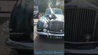 Lunaz Electric Bentley classic car! 😮⚡️🔋 #lunaz #electricbentley #evconversion #electricclassiccar