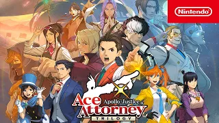 Apollo Justice: Ace Attorney Trilogy – Launch Trailer | Nintendo Switch
