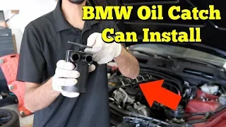 HOW TO INSTALL AN OIL CATCH CAN ON YOUR BMW (Mishimoto N55 Direct Fit)