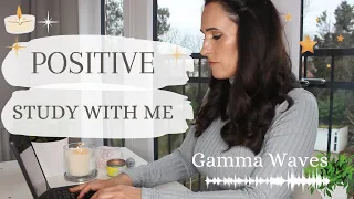 1 Hour Study With Me - Study Concentration Gamma Waves Music - Positive Affirmations