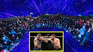 Dagestan fans REACT to Khabib vs Gaethje