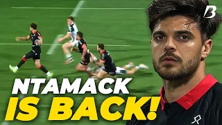 Romain Ntamack is BACK! Performance against Pau 2024