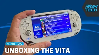 Unboxing My First PS VITA!