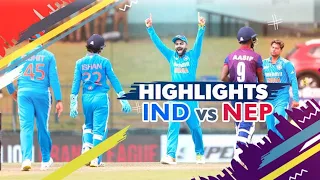 India vs Nepal Match Highlights | Super11 Asia Cup 2023 | Match 5 India vs Nepal Highlights