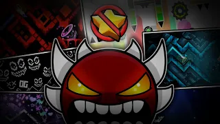 Top 20 Hardest Unrated Demons in Geometry Dash