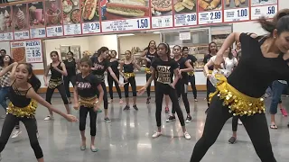 Bollywood Flash Mob at COSTCO by Kavi's School Of Dance, NJ, USA