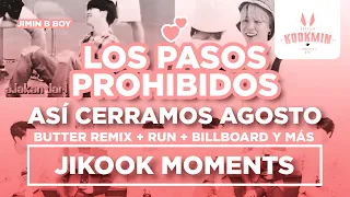 JIKOOK - LOS PASOS PROHIBIDOS ¡Cerramos Agosto así! | Butter Remix | RUN 148 Y MÁS (Cecilia Kookmin)