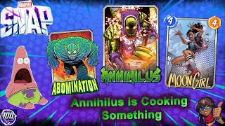 Marvel Snap | Annihilus X Abomination Control Carries me in Infinite Rank | Infinite Rank Gameplay