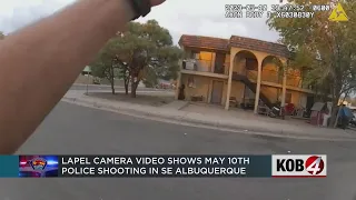 Body camera video shows police shootout in SE Albuquerque