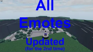 All Emotes In The Strongest Battlegrounds Updated Again (Again) | Roblox