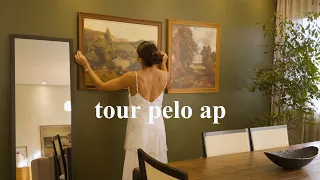 Tour completo pelo nosso apartamento — atualizado.