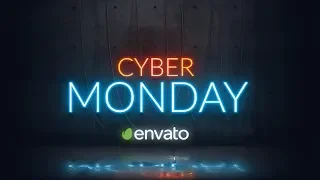 Black Friday & Cyber Monday Promo Video - After Effects Template