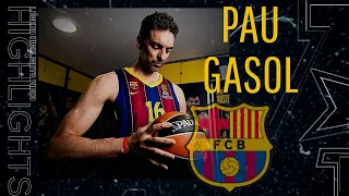 DEBUT PAU GASOL CON EL FC BARCELONA DESPUES DE DEJAR LA NBA | EUROLEAGUE | LIGA ENDESA 2021