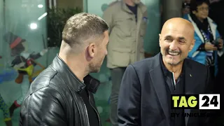 Totti e  Spalletti l’incontro con l’abbraccio al Bambino Gesù di Roma