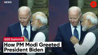 G20 Summit: PM Narendra Modi Hugs US President Biden In Bali, Indonesia