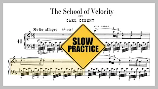 Super Practice: Czerny Op. 299, No. 10 from The School Of Velocity (Alberti Bass on steroid)