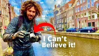 Unexpected Find Magnet Fishing in Amsterdam! (Who Lost This?)