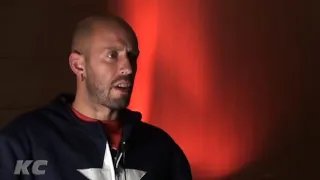 Justin Credible shoots on Steve Corino