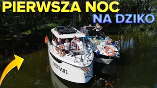 PIERWSZA NOC NA DZIKO I OGNISKO Z WIDZAMI!