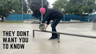 How To Frontside Overcrook On Rails ( FS NOSEGRIND )