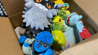 Pokemon Center Sitting Cuties + Perrserker Plush Haul Unboxing/Review!