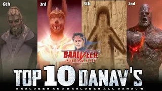 Baalveer Returns Top 10 Danav's | Baalveer Top Danger Danav's Power Details || Fz Smart News