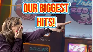Massive and Exciting High Limit Slot Jackpots ALL in ONE Video!