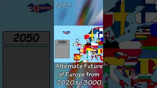 Alternate Future of Europe from 2020 to 3000 1/3 #shorts