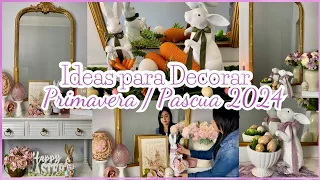 2024 PRIMAVERA / PASCUA || IDEAS PARA DECORAR en PRIMAVERA 🐣|| DECORANDO MÎ CASA PRIMAVERA 2024 🌷