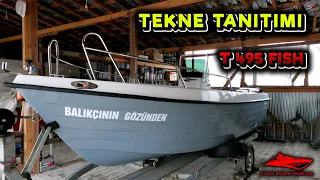 AYHAN SAFTER YATCH - T495 FISH KONSOLLU TEKNE DETAYLI TANITIMI - FİBER 495 TEKNE TANITIMI