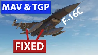 F-16 Mavericks in PRE mode FIXED! First look tutorial | DCS