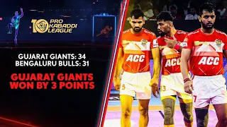 Gujarat Giants Trounce Bengaluru Bulls and make it 2/2 Highlights | Pro Kababbi S10 Match#4