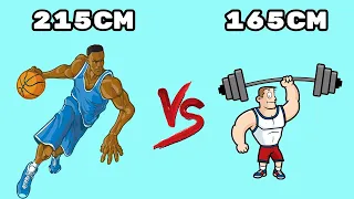 Will Playing Basketball Make You Taller, or Will Lifting Weights Make You Shorter?