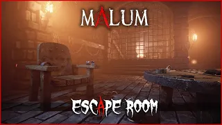 ESCAPING THE MYSTERIOUS MANSION!! [Malum Ep.1]