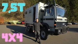 Schnäppchen Rarität 7,5t Iveco 4wheel24 umständehalber zu verkaufen🔥 Wüstentestet