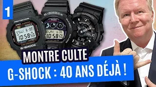 CASIO G-SHOCK : 40 ans et pas une ride ! Episode 1 : naissance d'une montre-outil iconique.
