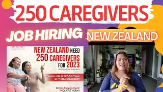 New Zealand Hiring- 250 Caregivers