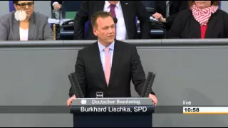 Rede von Burkhard Lischka (SPD) zur Flüchtlingspolitik am 19.02.2016 im Deutschen Bundestag