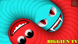 🐍WORMSZONE.IO BOSS SLITHER SNAKE TOP 01 / Epic Worms Zone Best Gameplay!  | Biggiun TV