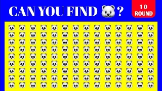 HOW GOOD ARE YOUR EYES | Find The Odd Emoji Out | Emoji Puzzle Quiz