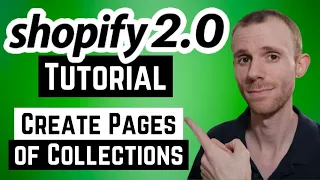 Shopify OS 2.0 - How To Create a Page of Collections