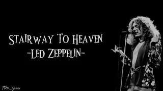 STAIRWAY TO HEAVEN - LED ZEPPELIN (LIRIK TERJEMAHAN)