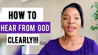 How To Clearly Hear The Voice Of The Holy Spirit ( Step by Step ), This Is Very SERIOUS!!!