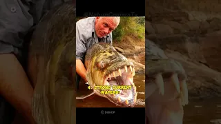 Unique Facts About the Scariest River Monsters | Goliath Tigerfish #animals #uniqueanimals #wildlife