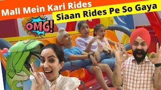 Mall Mein Kari Rides - Siaan Rides Pe So Gaya | RS 1313 VLOGS | Ramneek Singh 1313